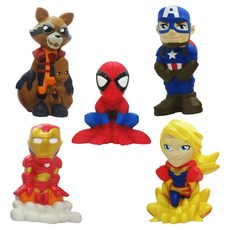 迪士尼商店 漫威沐浴玩具遊戲組, 1套, 混合顏色