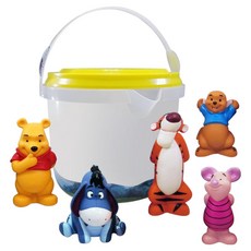 迪士尼商店 小熊維尼 沐浴玩具遊戲組, 1套, 混合色