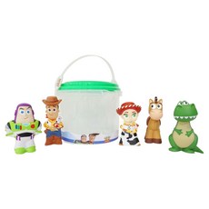 迪士尼商店 皮克斯 玩具總動員 沐浴玩具遊戲組, 1套, 混合顏色