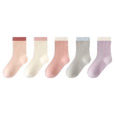 아이뿜 코튼 캔디 양말 5켤레 세트 F168