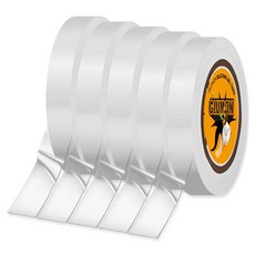 Glumon 無痕超強力矽膠透明奈米雙面膠帶 10mm x 3m, 單一顏色, 5個
