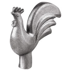 WAGENSTEIGER 不鏽鋼鑄鐵鍋蓋頭 動物把手 雞, 1個, 單一顏色