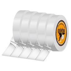 Gluemon 無痕超強力矽膠透明奈米雙面膠帶 10mm x 1m, 單一顏色, 5個