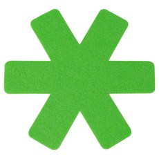 다온 용이한 후라이팬 보호패드, 녹색, 1개