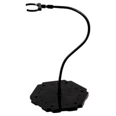 Hub-Gen 變形金剛展示架 鋼彈裝飾 六角形線圈彎曲支架, 黑色, 1個