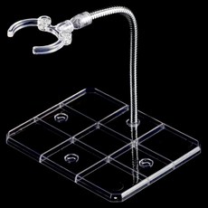 Herbzen 變形金剛 鋼彈 裝飾支架 蛇形支架, 1個, 透明