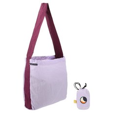 Ticket To The Moon 環保袋 中型 15L, 淺紫色 + 梅紫色