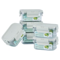韓國 ecosense Joylock 密封容器, 6個, 210ml