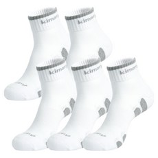 키모니 남성용 중목 스포츠양말 KSS501, M8, 5개