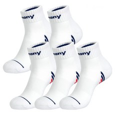 키모니 남성용 스포츠양말 중목 KSS501, M10, 5개