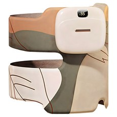 StarGo 石墨烯智能恆溫護膝/關節加熱護膝/保暖護膝/肩肘膝蓋三用/老寒腿保護套 單只, 1個, C跡綠