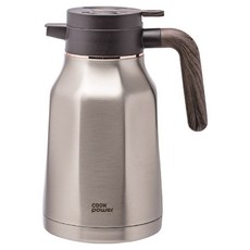 cook power 鍋寶 316不鏽鋼超真空保溫壺, 1個, 不鏽鋼色, 1.9L