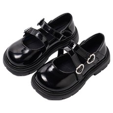 유블리 크로투 유광 하트 메리제인 단화