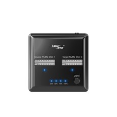 LAN Star M.2 SSD 雙碟對拷擴充座 LS-NVDOC-N, 1個