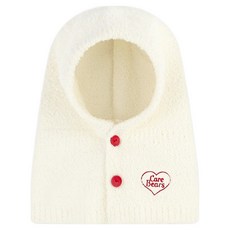 케어베어 따뜻한 귀달이 팝콘 바라클라바