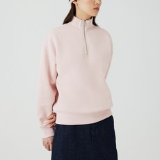JAJU 女款刷毛運動半拉鍊短版T恤 J114401108082