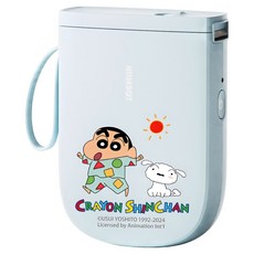 NIIMBOT 熱感應標籤機 蠟筆小新聯名款 D11_H, 陽光清晨 月白藍, 1台