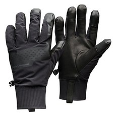 블랙다이아몬드 알파인 소프트쉘 글러브 양손세트 BD801743, Black, 1세트