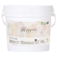 Hyggero 유럽미장 친환경 규조토 셀프 벽지 곰팡이 결로방지 단열 베란다 페인트, 1개, 5kg, 화이트