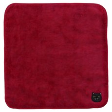 NEKONOBA NYASA 今治手帕 寵物用 日本製 240 x 240mm, 紅色, 1個