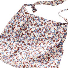 Sayaka 紗彌佳 日系櫻之花見文青質感單肩包 藍碎花款