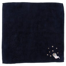 NEKONOBA NYASA 今治手帕 寵物用 日本製 240 x 240mm, 海軍藍, 1個