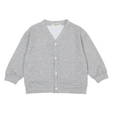 레인보우키즈 아동용 편안한 무지 가디건