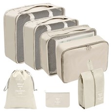 收納部屋 旅行盥洗收納袋7件組