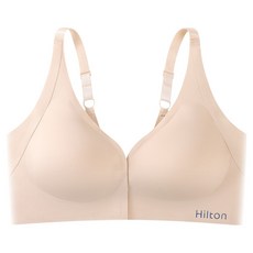 Hilton 希爾頓 深V聚攏前扣式石墨烯乳膠內衣 Q0027-CM