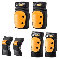 ROCKBROS 洛克兄弟 兒童護具6件組, 1套, 橙色企鵝