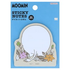 sun-star MOOMIN 嚕嚕米春天來了造型便利貼, 1個, 30張, 圓屁屁