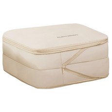 ONE HOUSE 收納趣防塵壓縮袋 OH-Q741-E1 燕麥米 35L, 1個, 1個裝