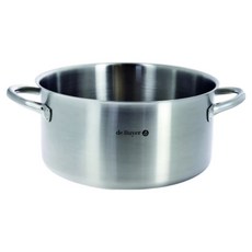 de Buyer 畢耶 PRIM'APPETY系列 雙耳不鏽湯鍋, 1個, 28cm