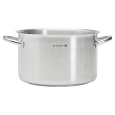 de Buyer 畢耶 PRIM'APPETY系列 雙耳不鏽鋼燉鍋, 1個, 40cm