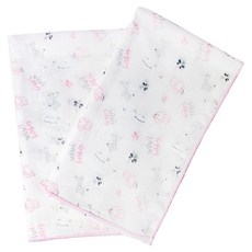 vivibaby 動物樂園精梳棉澡巾 2條