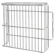 CAXXA 凱撒 不鏽鋼門板式刀具架, 1個, 銀色