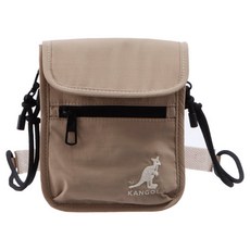 KANGOL 袋鼠 水洗尼龍翻蓋側背包 65251704