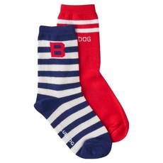 BLUEDOG 狗狗圖案短襪 2雙組