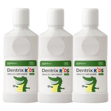 Dongkook 東國製藥 Dentrix 兒童漱口水 覆盆莓味, 260ml, 3個