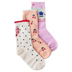 BLUEDOG 櫻桃短襪3雙組