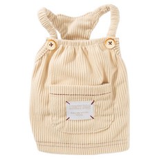 Atipet寵物簡約保暖吊帶, 1個, 米色