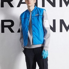 RAINMAKER 男款羅紋領鋪棉背心 R23MCV01