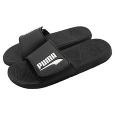 PUMA 男女款 COOL CAT 2.0 V FS BX 拖鞋 39096201, 黑色, 28cm