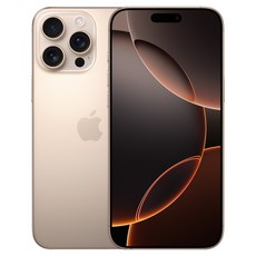 Apple 아이폰 16 프로 맥스 통신사폰, 데저트 티타늄, 1TB