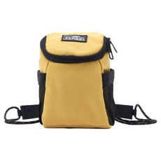 KANGOL 袋鼠 水洗尼龍小側包 63251711, 黃色