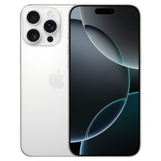 Apple 아이폰 16 프로 맥스 통신사폰, 화이트 티타늄, 1TB