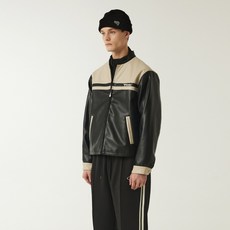 Gola 男女通用 LEATHER BIKER JACKET WGLA6RJJPZ09