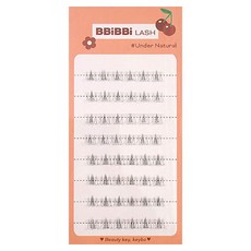 BbiBbi Lash 免膠水假睫毛, 1個, Under Natural