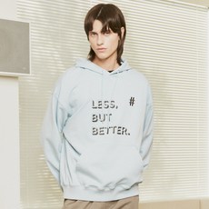 Beentrill 字母印花寬版連帽T恤 BA233HM004