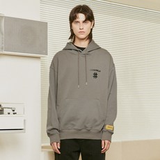 Beentrill 噴霧Hashtag寬鬆連帽T BA233HM005